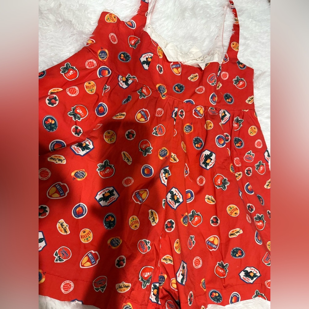 NWT Maeve x Anthropologie Sleeveless Layered Babydoll Romper | M - Picture 11 of 13